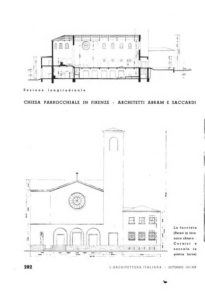 L'architettura italiana periodico mensile di costruzione e di architettura pratica