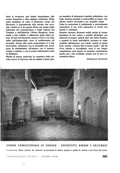 L'architettura italiana periodico mensile di costruzione e di architettura pratica