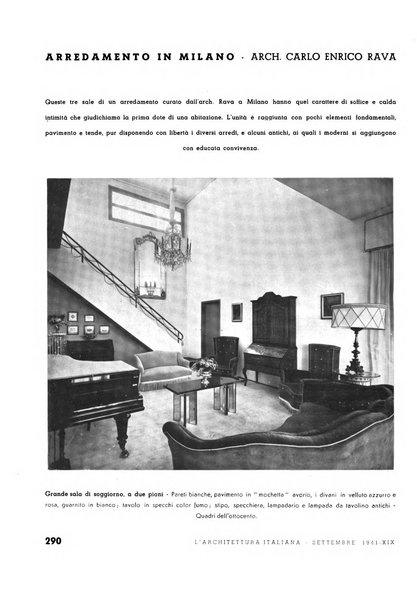 L'architettura italiana periodico mensile di costruzione e di architettura pratica