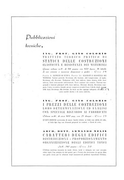 L'architettura italiana periodico mensile di costruzione e di architettura pratica