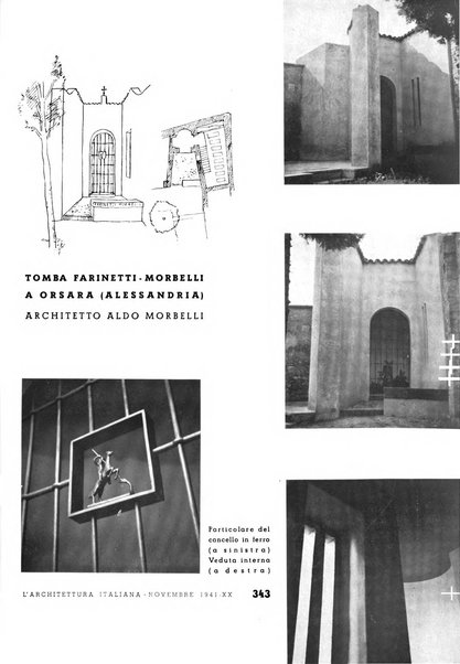 L'architettura italiana periodico mensile di costruzione e di architettura pratica