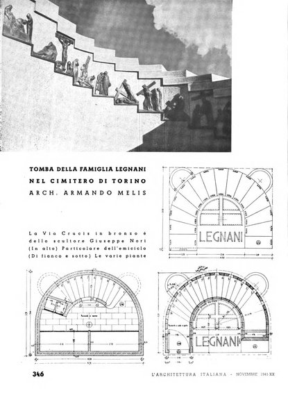 L'architettura italiana periodico mensile di costruzione e di architettura pratica