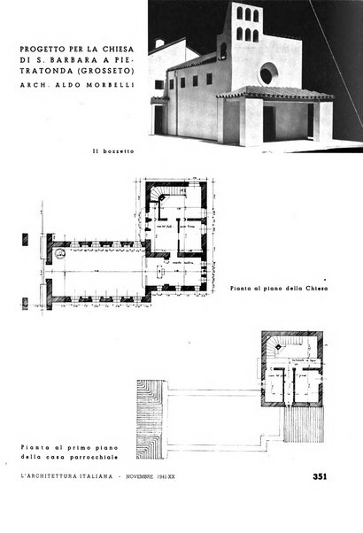 L'architettura italiana periodico mensile di costruzione e di architettura pratica