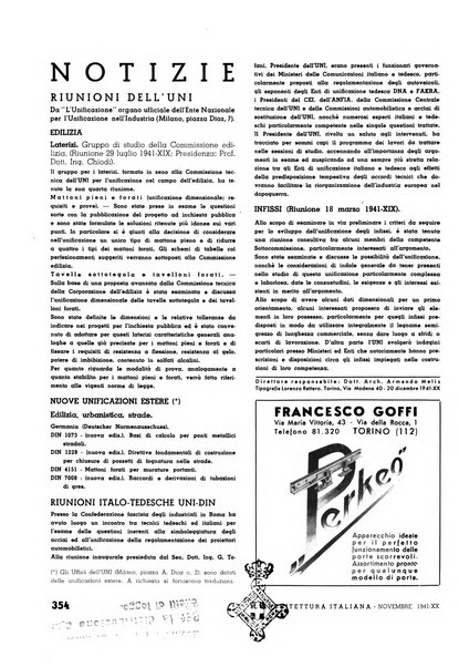 L'architettura italiana periodico mensile di costruzione e di architettura pratica