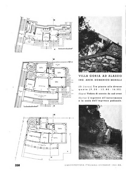 L'architettura italiana periodico mensile di costruzione e di architettura pratica