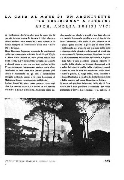 L'architettura italiana periodico mensile di costruzione e di architettura pratica