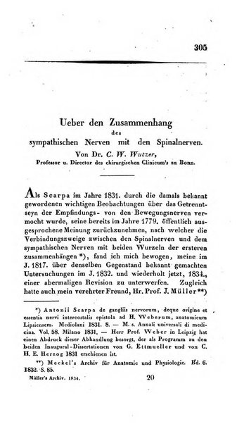 Archiv fur Anatomie, Physiologie und wissenschaftliche medizin