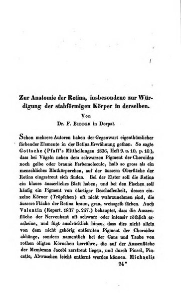 Archiv fur Anatomie, Physiologie und wissenschaftliche medizin