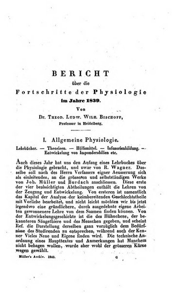 Archiv fur Anatomie, Physiologie und wissenschaftliche medizin