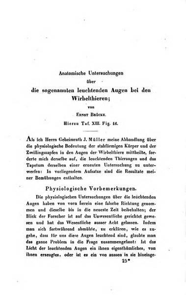 Archiv fur Anatomie, Physiologie und wissenschaftliche medizin