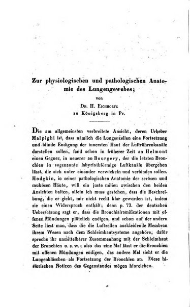 Archiv fur Anatomie, Physiologie und wissenschaftliche medizin