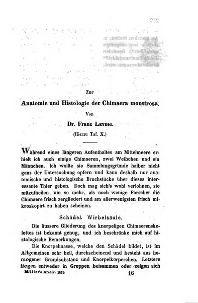 Archiv fur Anatomie, Physiologie und wissenschaftliche medizin