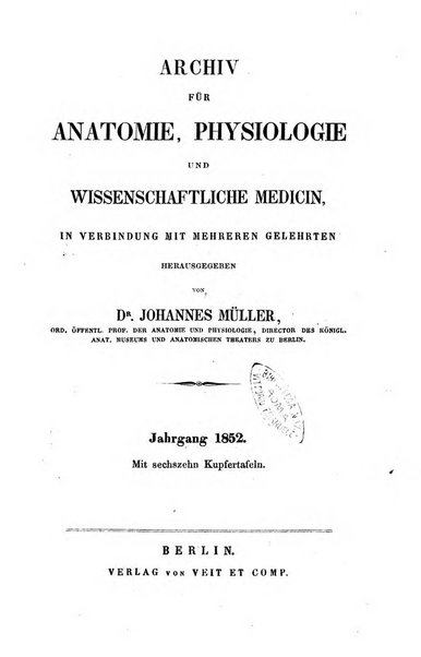 Archiv fur Anatomie, Physiologie und wissenschaftliche medizin