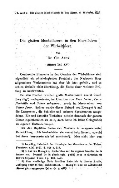 Archiv fur Anatomie, Physiologie und wissenschaftliche medizin