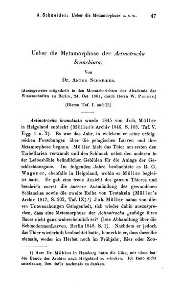 Archiv fur Anatomie, Physiologie und wissenschaftliche medizin