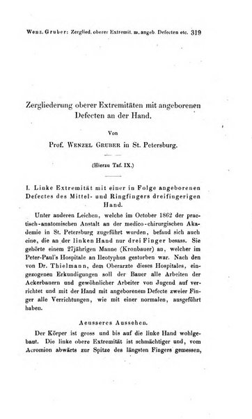 Archiv fur Anatomie, Physiologie und wissenschaftliche medizin