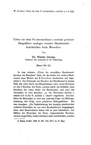 Archiv fur Anatomie, Physiologie und wissenschaftliche medizin