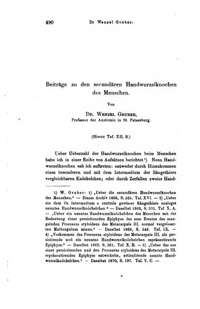 Archiv fur Anatomie, Physiologie und wissenschaftliche medizin