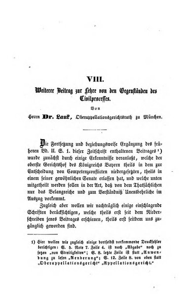 Archiv fur praktische Rechtswissenschaft