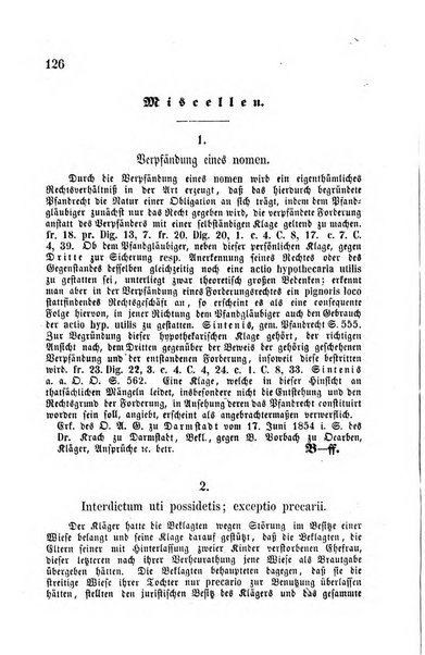 Archiv fur praktische Rechtswissenschaft