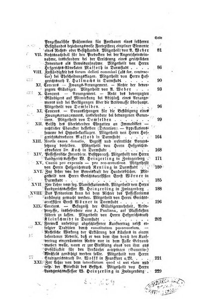 Archiv fur praktische Rechtswissenschaft