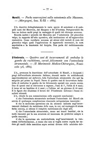 Archivio di ortopedia pubblicazione ufficiale del Pio istituto dei rachitici <1924-1950>