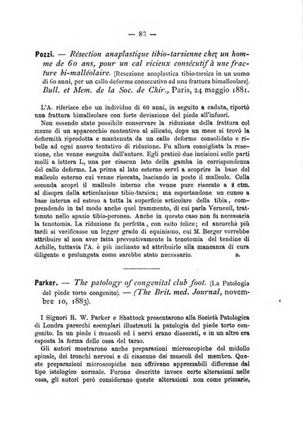 Archivio di ortopedia pubblicazione ufficiale del Pio istituto dei rachitici <1924-1950>