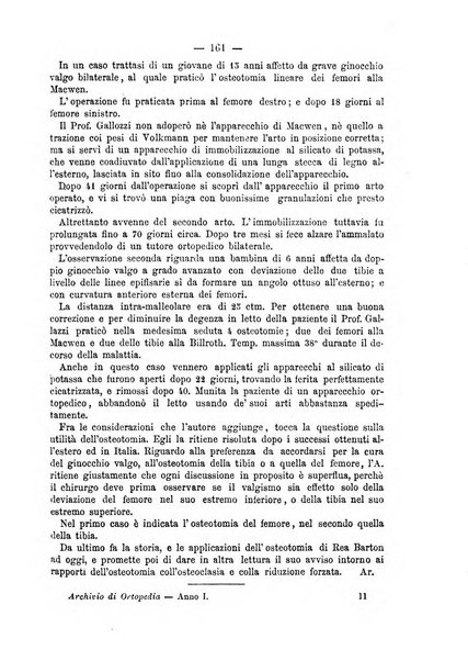 Archivio di ortopedia pubblicazione ufficiale del Pio istituto dei rachitici <1924-1950>