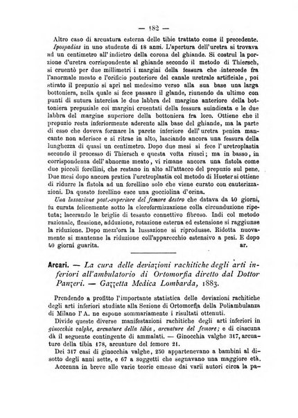 Archivio di ortopedia pubblicazione ufficiale del Pio istituto dei rachitici <1924-1950>