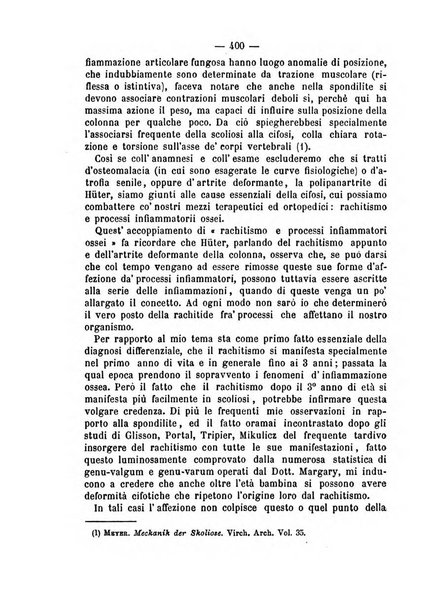 Archivio di ortopedia pubblicazione ufficiale del Pio istituto dei rachitici <1924-1950>