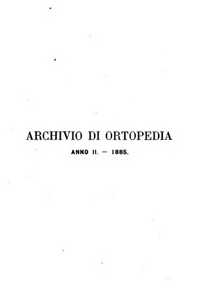 Archivio di ortopedia pubblicazione ufficiale del Pio istituto dei rachitici <1924-1950>