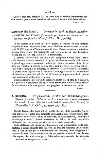 Archivio di ortopedia pubblicazione ufficiale del Pio istituto dei rachitici <1924-1950>