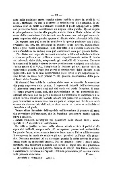 Archivio di ortopedia pubblicazione ufficiale del Pio istituto dei rachitici <1924-1950>