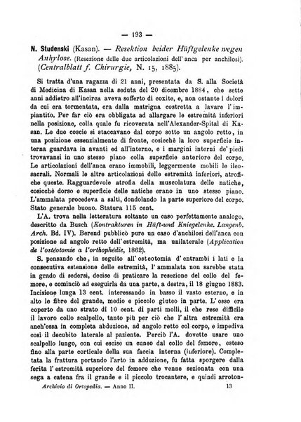 Archivio di ortopedia pubblicazione ufficiale del Pio istituto dei rachitici <1924-1950>