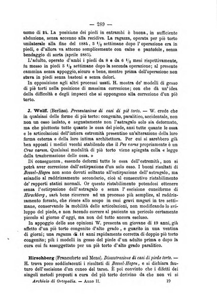 Archivio di ortopedia pubblicazione ufficiale del Pio istituto dei rachitici <1924-1950>