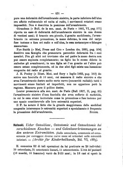 Archivio di ortopedia pubblicazione ufficiale del Pio istituto dei rachitici <1924-1950>