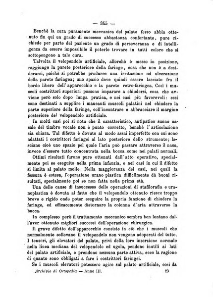 Archivio di ortopedia pubblicazione ufficiale del Pio istituto dei rachitici <1924-1950>