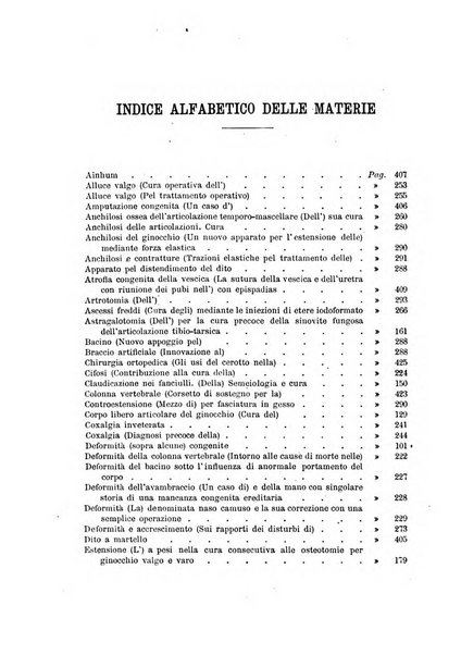 Archivio di ortopedia pubblicazione ufficiale del Pio istituto dei rachitici <1924-1950>