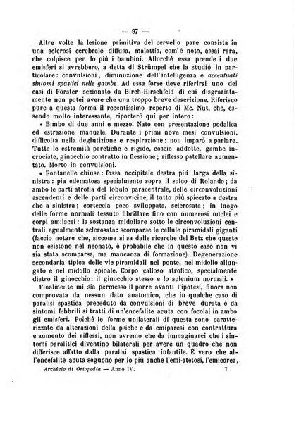 Archivio di ortopedia pubblicazione ufficiale del Pio istituto dei rachitici <1924-1950>