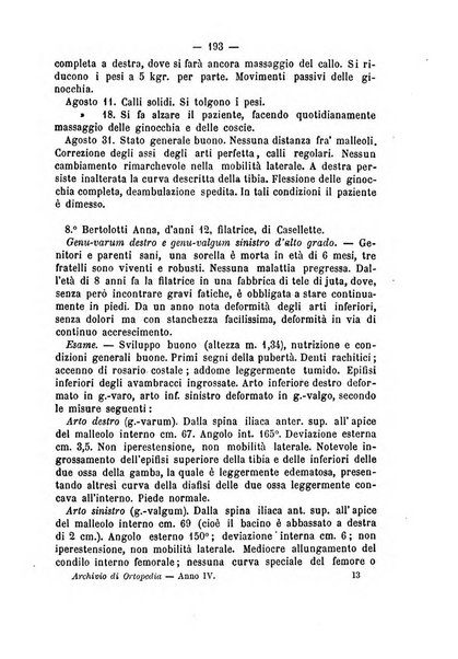 Archivio di ortopedia pubblicazione ufficiale del Pio istituto dei rachitici <1924-1950>