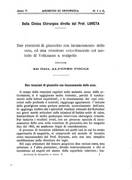 Archivio di ortopedia pubblicazione ufficiale del Pio istituto dei rachitici <1924-1950>