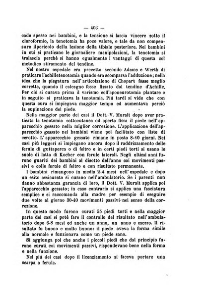 Archivio di ortopedia pubblicazione ufficiale del Pio istituto dei rachitici <1924-1950>