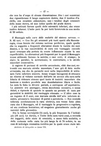 Archivio di ortopedia pubblicazione ufficiale del Pio istituto dei rachitici <1924-1950>