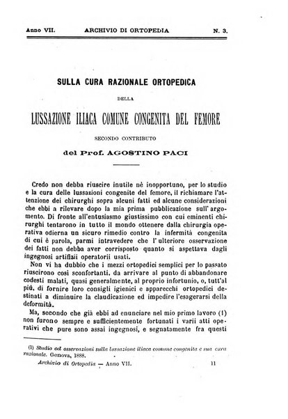 Archivio di ortopedia pubblicazione ufficiale del Pio istituto dei rachitici <1924-1950>