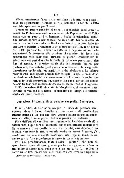 Archivio di ortopedia pubblicazione ufficiale del Pio istituto dei rachitici <1924-1950>