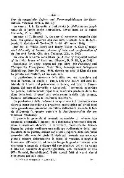 Archivio di ortopedia pubblicazione ufficiale del Pio istituto dei rachitici <1924-1950>