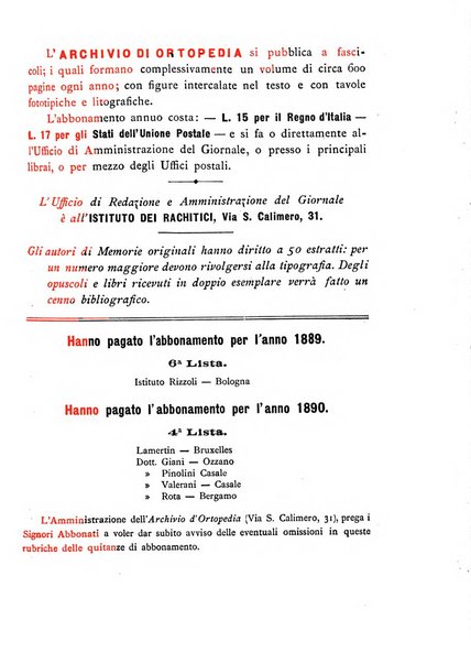 Archivio di ortopedia pubblicazione ufficiale del Pio istituto dei rachitici <1924-1950>