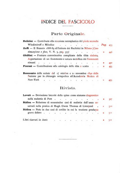 Archivio di ortopedia pubblicazione ufficiale del Pio istituto dei rachitici <1924-1950>