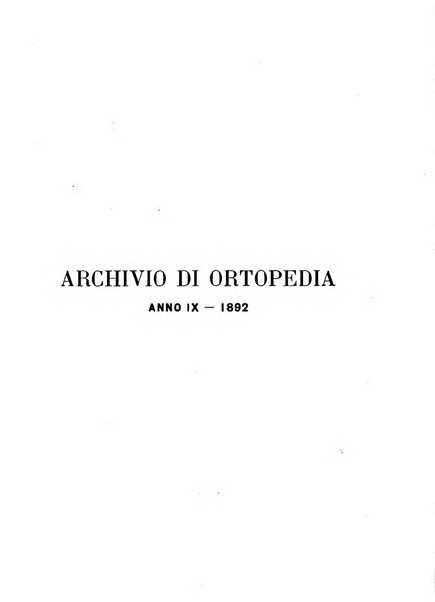 Archivio di ortopedia pubblicazione ufficiale del Pio istituto dei rachitici <1924-1950>