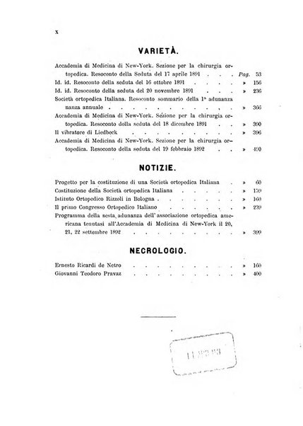 Archivio di ortopedia pubblicazione ufficiale del Pio istituto dei rachitici <1924-1950>